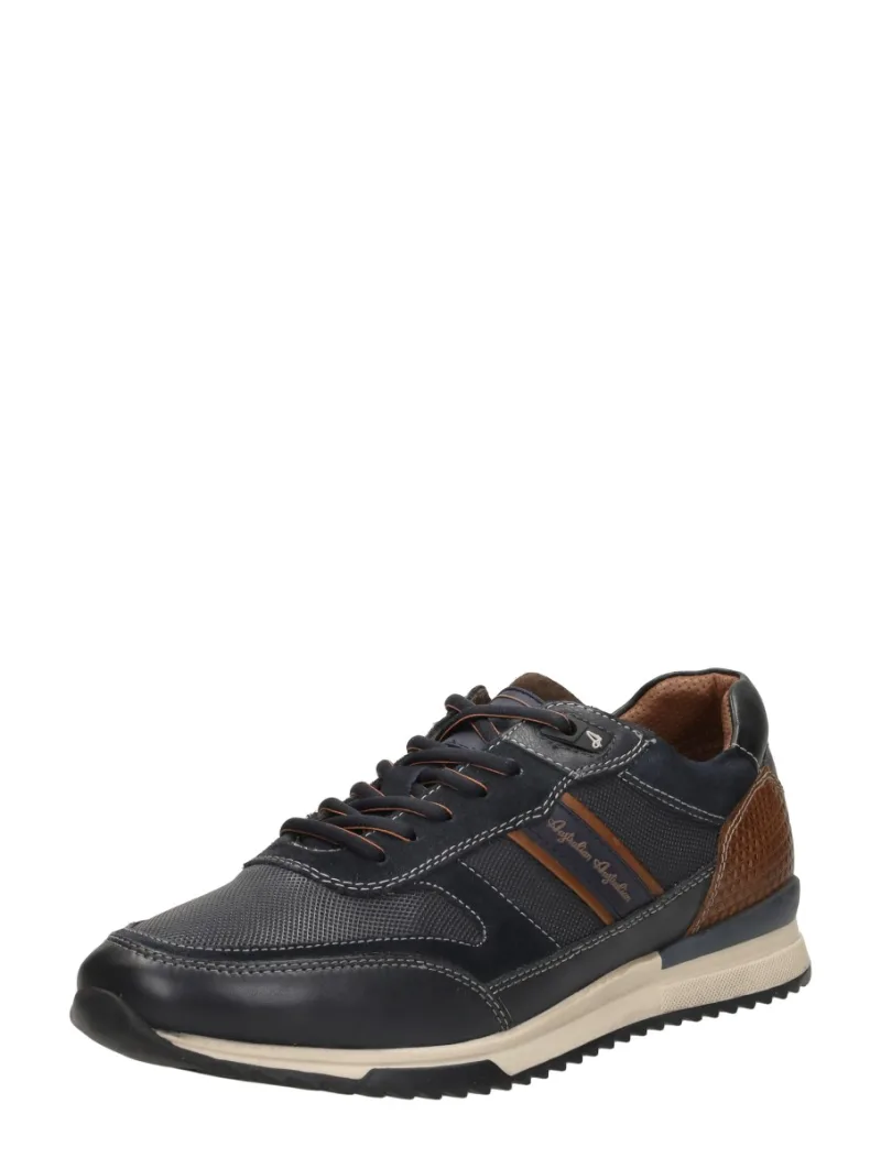 Australian Filmon, lage veterschoenen voor heren in blauw, foto 2 van 2
