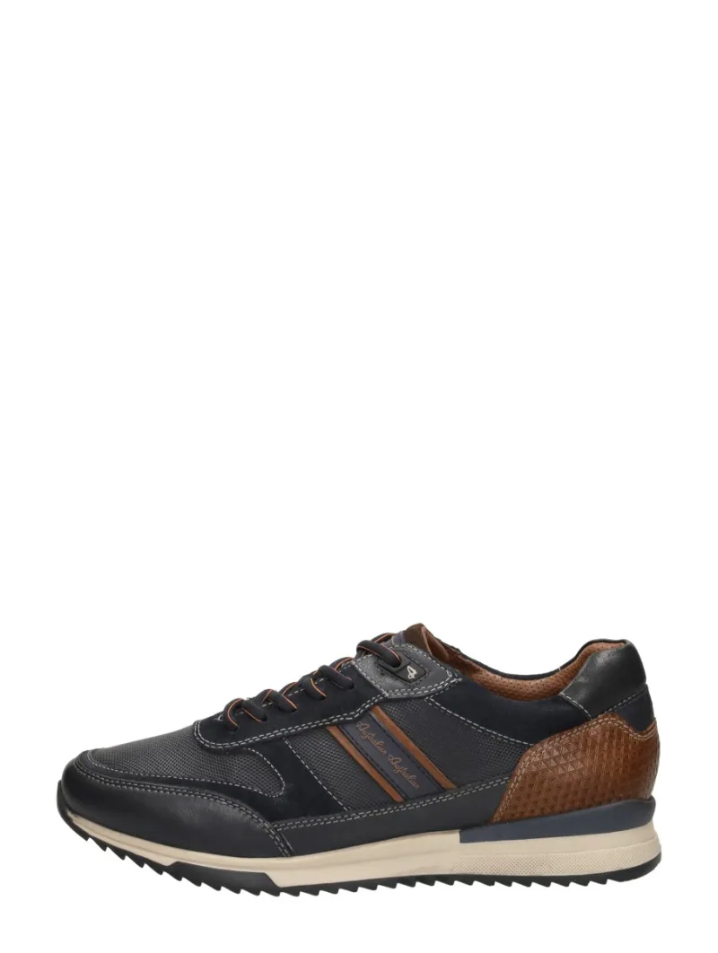 Australian Filmon, lage veterschoenen voor heren in blauw