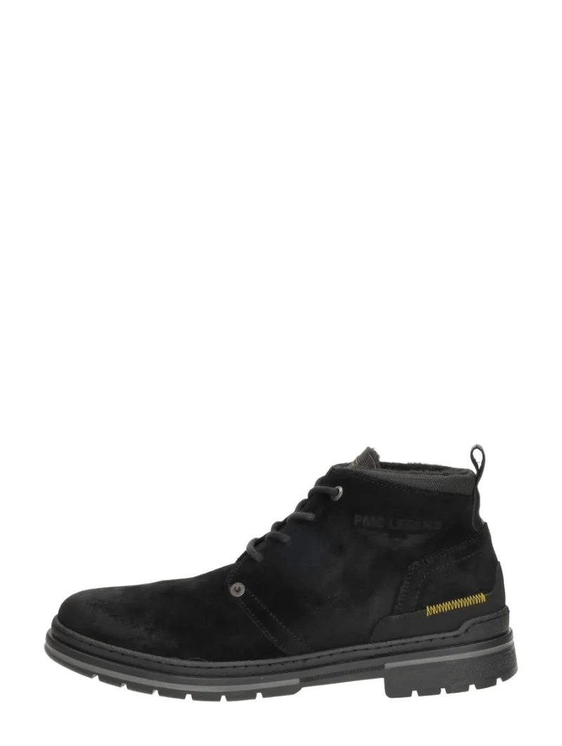 PME Legend Superfletch, hoge veterschoenen voor heren in zwart