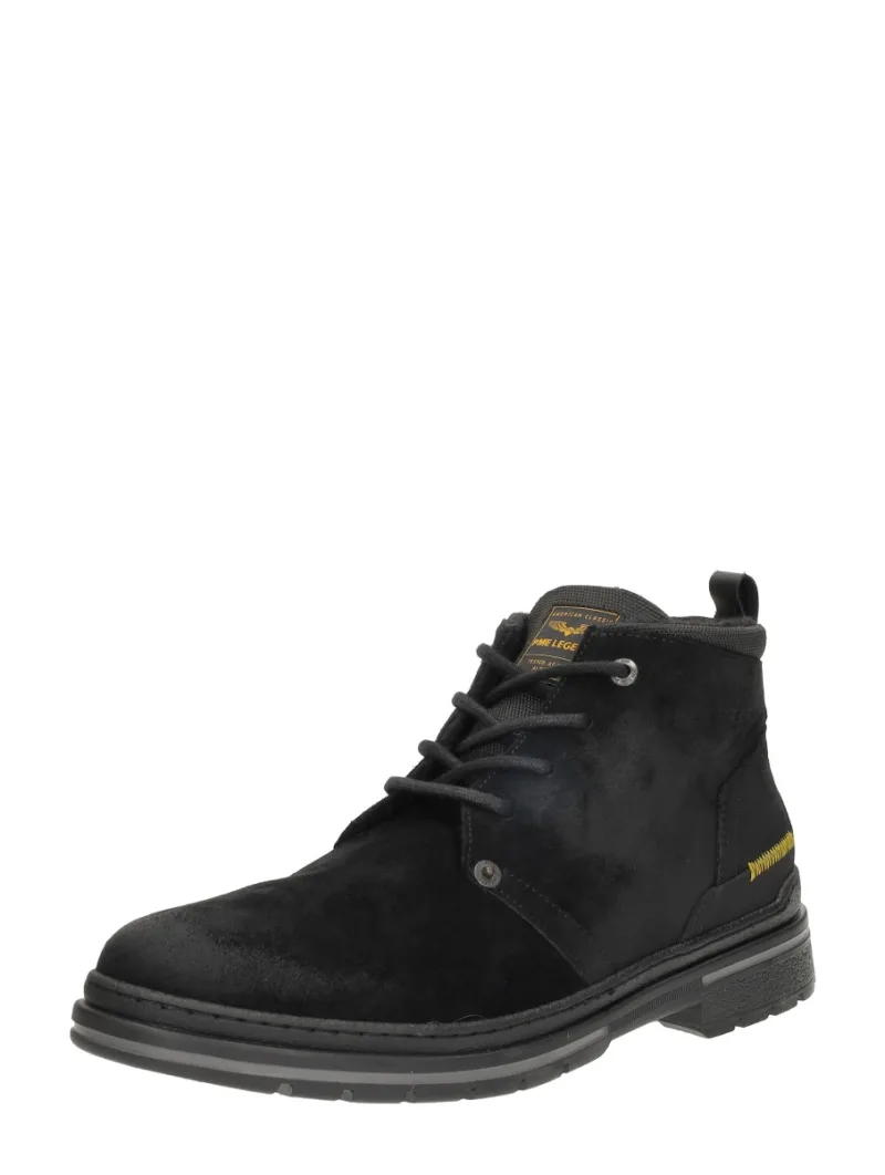 PME Legend Superfletch, hoge veterschoenen voor heren in zwart, foto 2 van 2