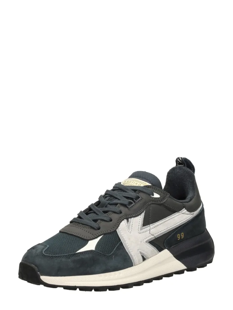 Kaotiko Vancouver, lage sneakers voor heren in zwart, foto 2 van 2