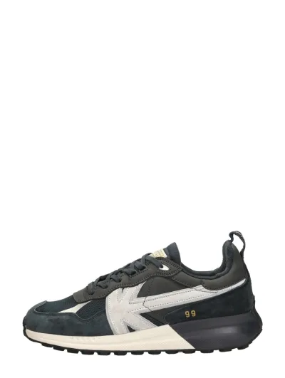 Kaotiko Vancouver, lage sneakers voor heren in zwart, foto 1 van 4