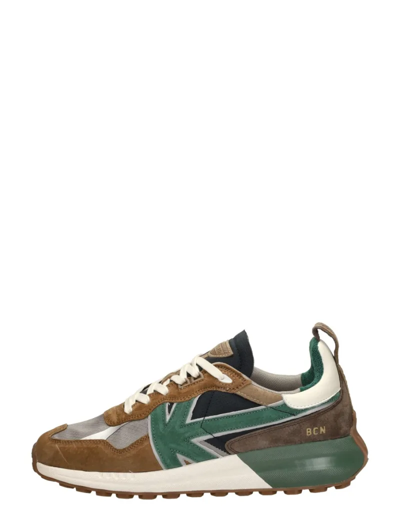 Kaotiko Vancouver Earth, lage sneakers voor heren in taupe
