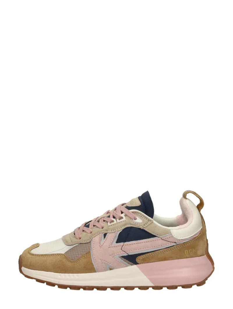 Kaotiko Detroit, lage sneakers voor dames in beige