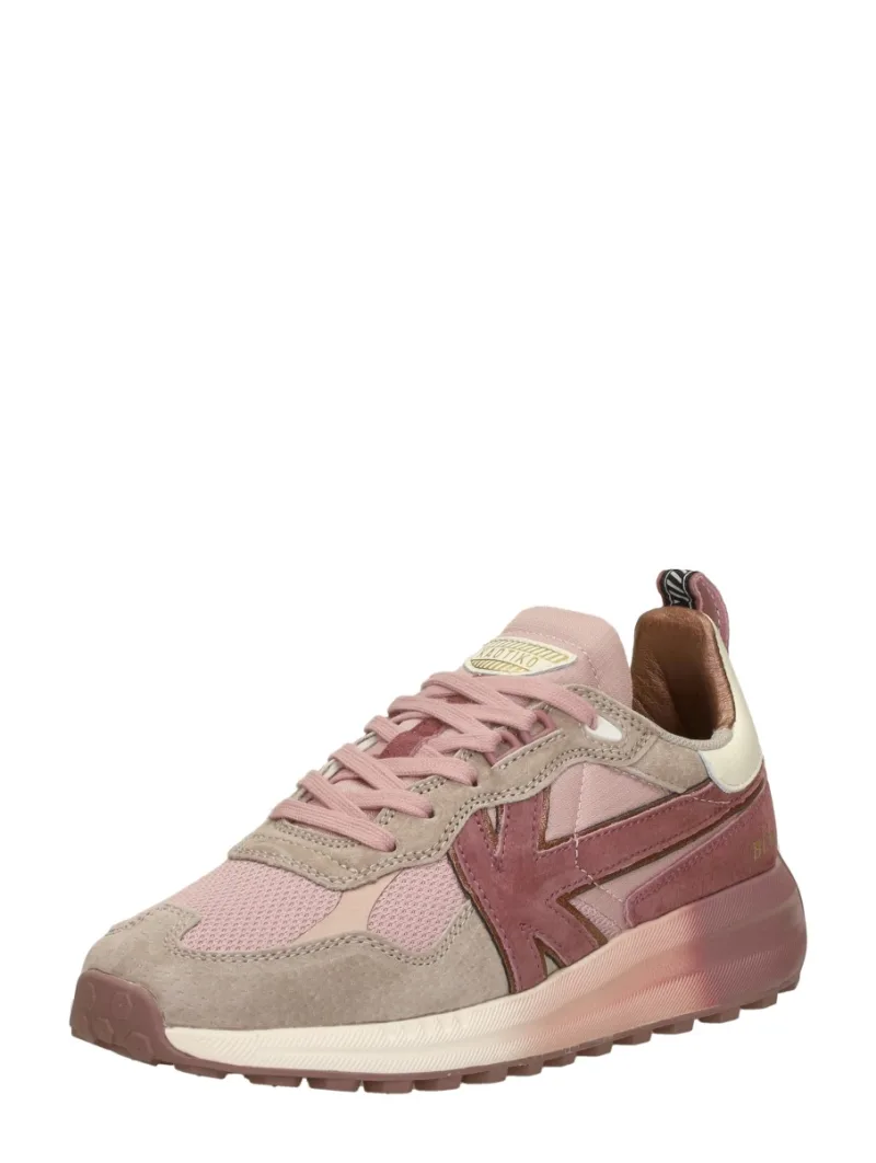 Kaotiko Detroit Faded, lage sneakers voor dames in roze, foto 2 van 2