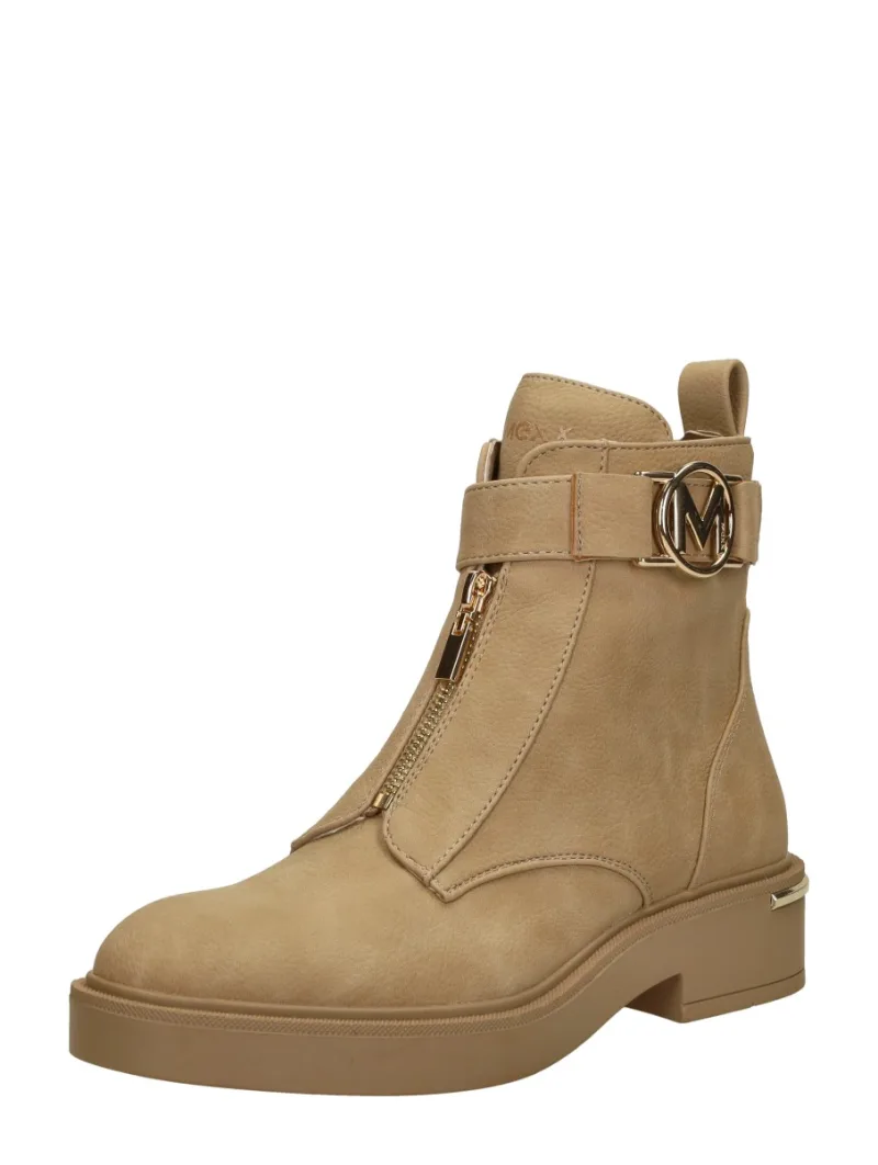 Mexx Micla, enkellaarsjes plat voor dames in beige, foto 2 van 2