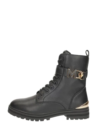 Mexx Prizzy, hoge veterschoenen voor dames in zwart, foto 1 van 4