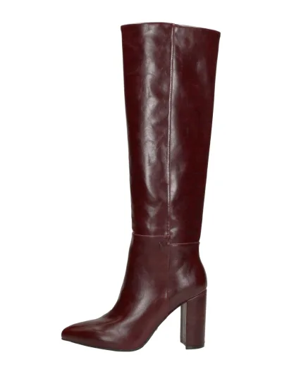 Mexx Krystal Indy, lange laarzen voor dames in bordeaux, foto 1 van 4