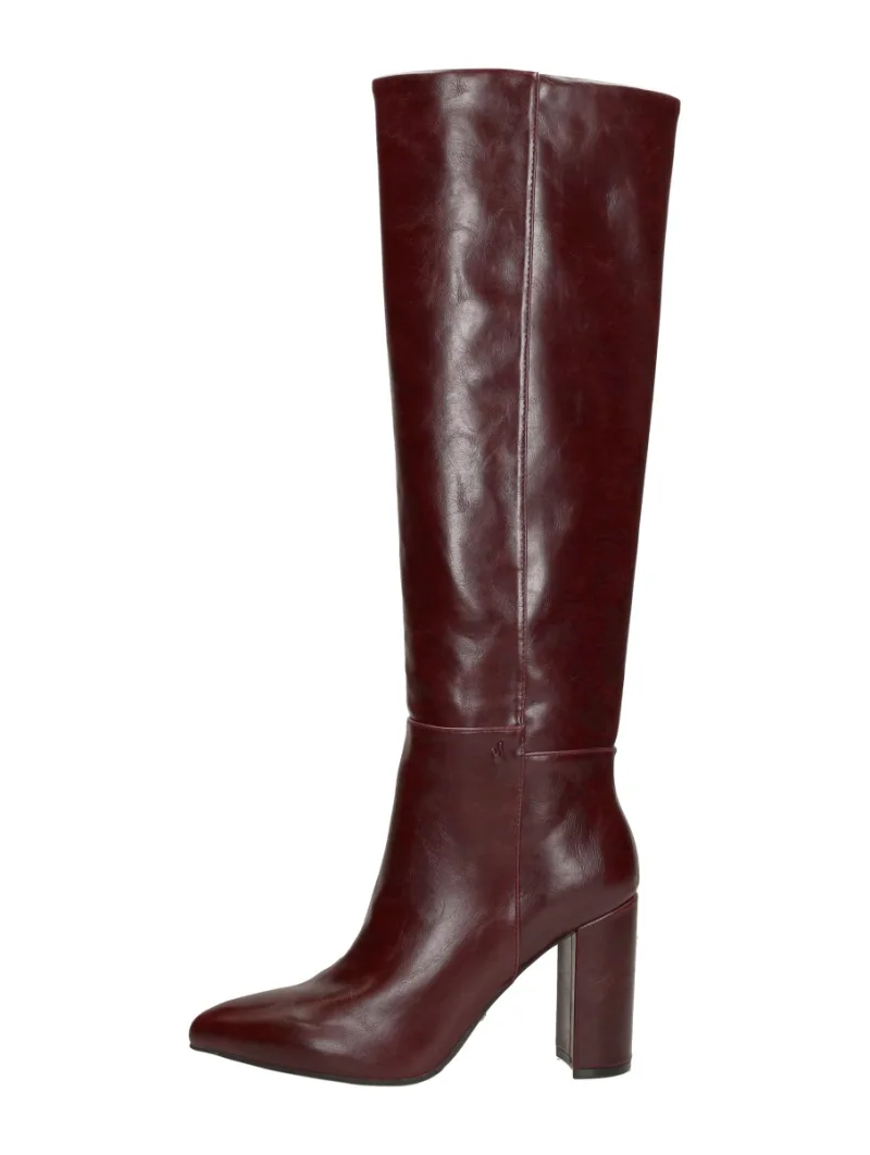 Mexx Krystal Indy, lange laarzen voor dames in bordeaux