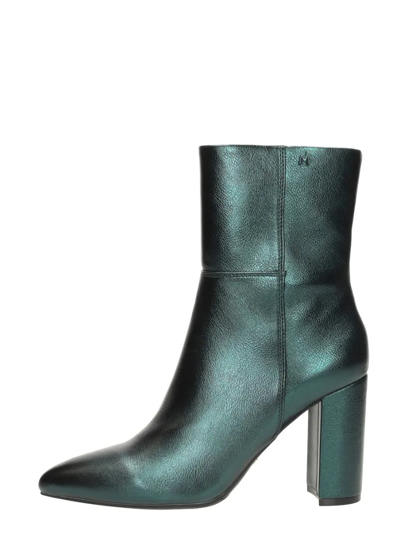 Mexx Kianna, enkellaarsjes hak voor dames in groen