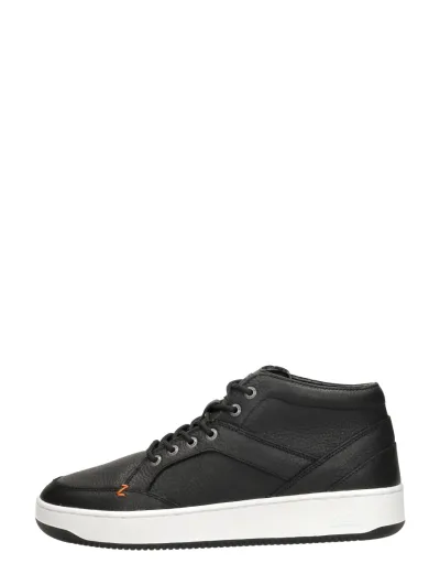 Hub Kingston 2.1, hoge veterschoenen voor heren in zwart, foto 1 van 4