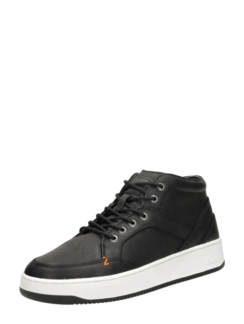 Hub Kingston 2.1, hoge veterschoenen voor heren in zwart, foto 2 van 2