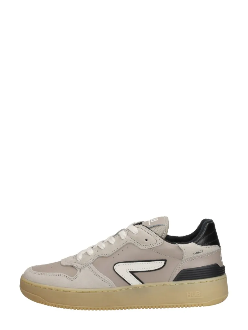 Hub Smash, lage sneakers voor heren in beige