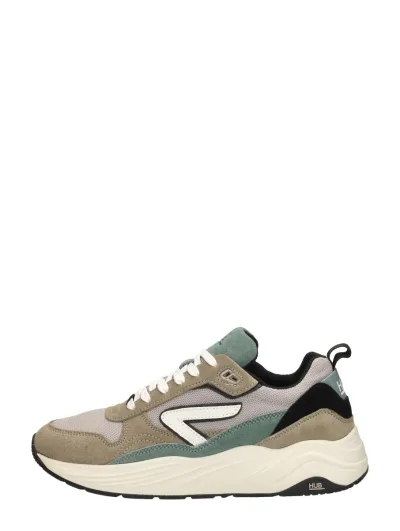 Hub Glide, lage sneakers voor heren in taupe, foto 1 van 4