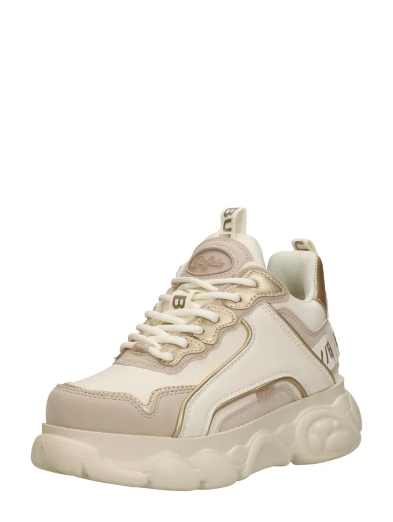 Buffalo CLD Chai, hoge sneakers voor dames in beige, foto 2 van 2