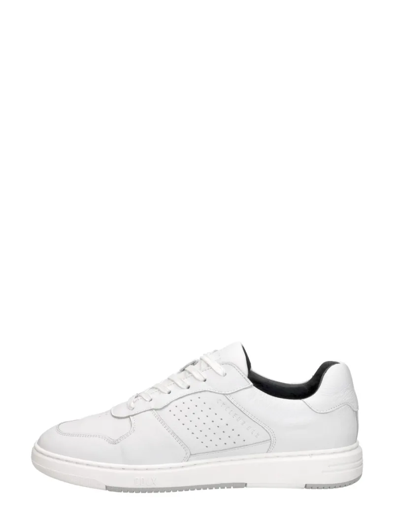 Cycleur de Luxe No-Foot, lage sneakers voor heren in wit, foto 2 van 2