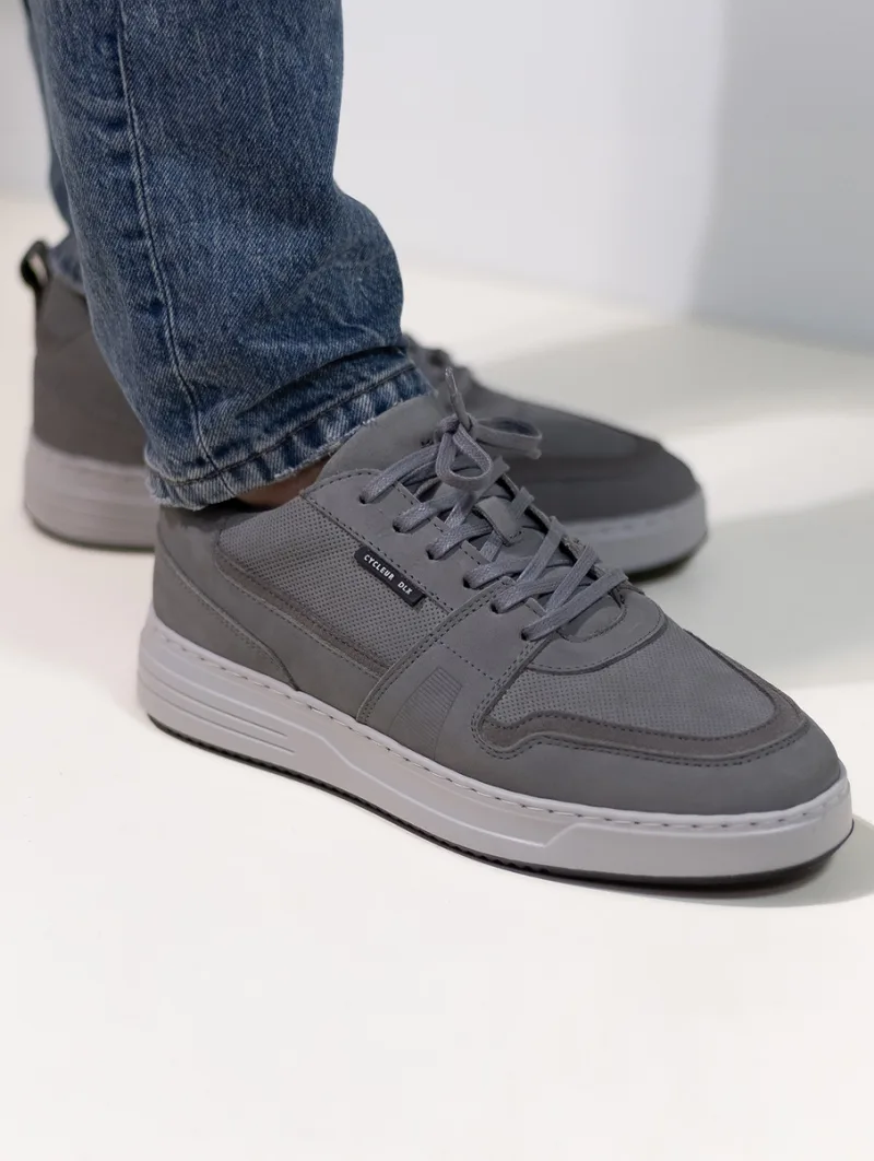 Cycleur de Luxe Giro, lage sneakers voor heren in grijs