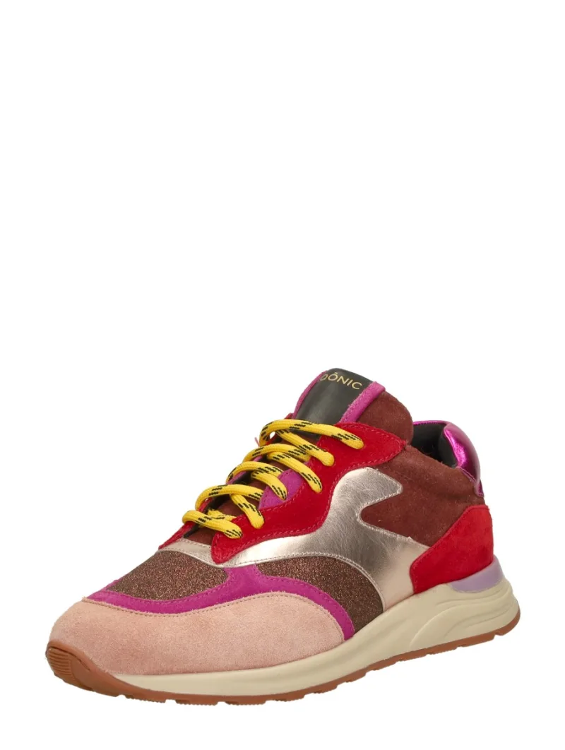 Iqonic Sneakers Laag, lage sneakers voor dames in roze, foto 2 van 2