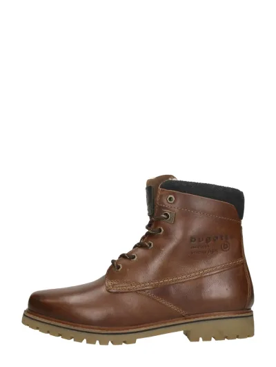Bugatti Panther comfort, hoge veterschoenen voor heren in donkerbruin, foto 1 van 4
