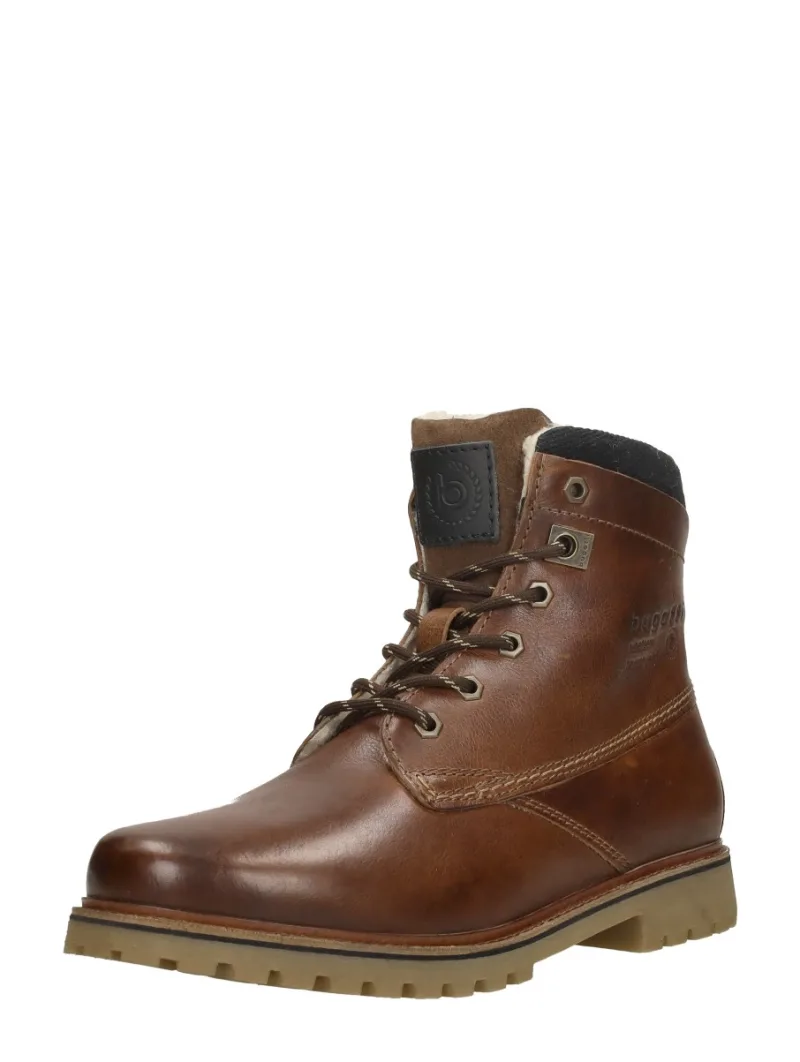 Bugatti Panther comfort, hoge veterschoenen voor heren in donkerbruin, foto 2 van 2