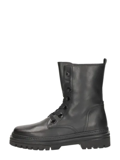 Gabor Veterschoenen Hoog, hoge veterschoenen voor dames in zwart, foto 1 van 4