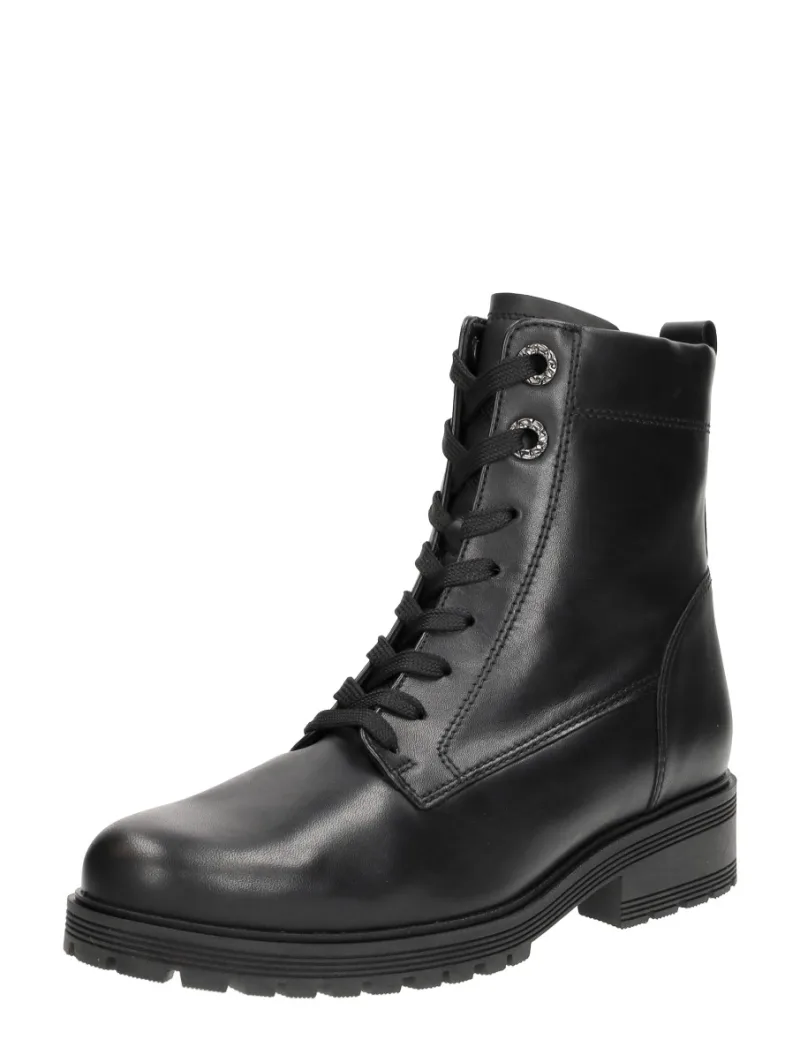 Gabor Veterschoenen Hoog, hoge veterschoenen voor dames in zwart, foto 2 van 2
