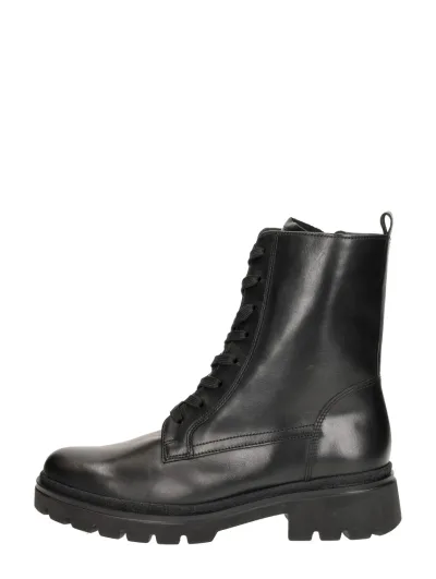 Gabor Veterschoenen Hoog, hoge veterschoenen voor dames in zwart, foto 1 van 4