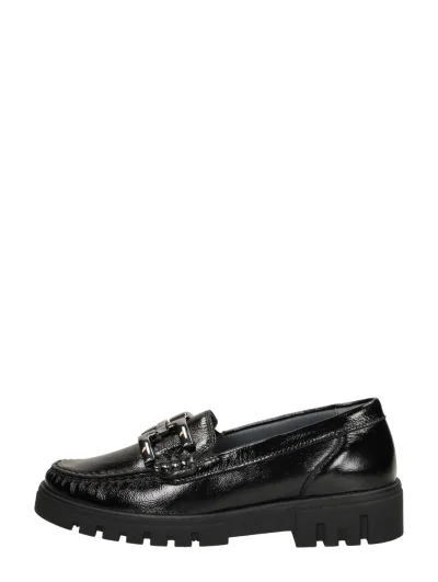 Waldläufer H-Serena zwartlak, mocassins & loafers voor dames in zwart lak, foto 1 van 4