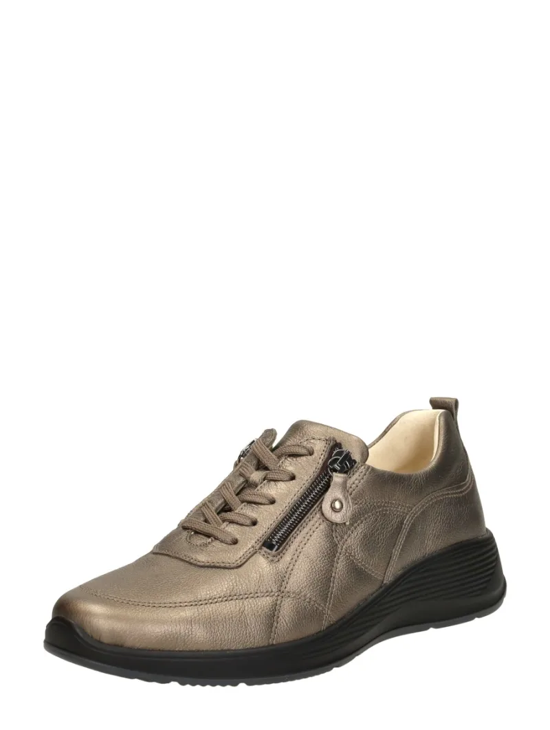 Waldläufer Kalea, lage veterschoenen voor dames in brons, foto 2 van 2
