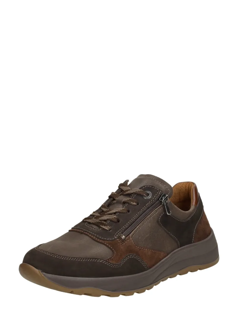 Waldläufer K-John, lage veterschoenen voor heren in donkerbruin, foto 2 van 2