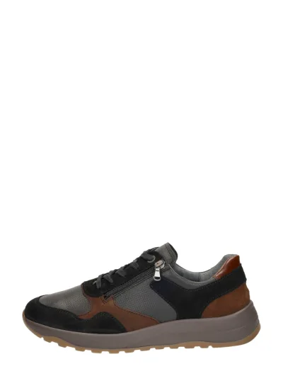 Waldläufer K-John, lage veterschoenen voor heren in zwart, foto 1 van 4