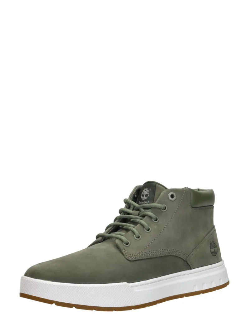 Timberland Maple Grove Mid, hoge veterschoenen voor heren in groen, foto 2 van 2