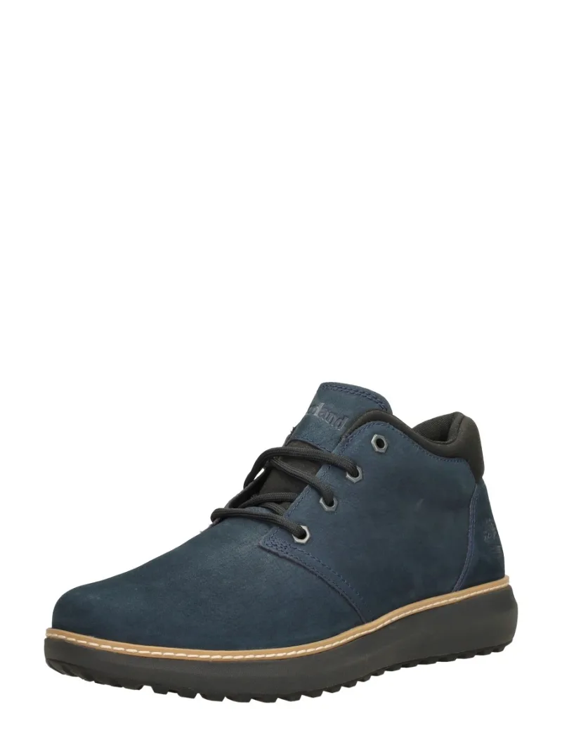 Timberland Hudson Road Mid, hoge veterschoenen voor heren in blauw, foto 2 van 2