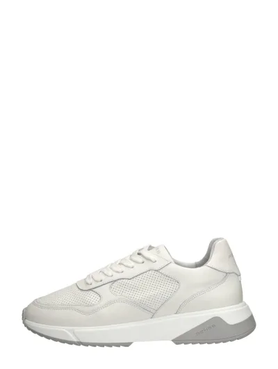 Rehab Booster Prf Lthr, lage sneakers voor heren in wit, foto 1 van 4