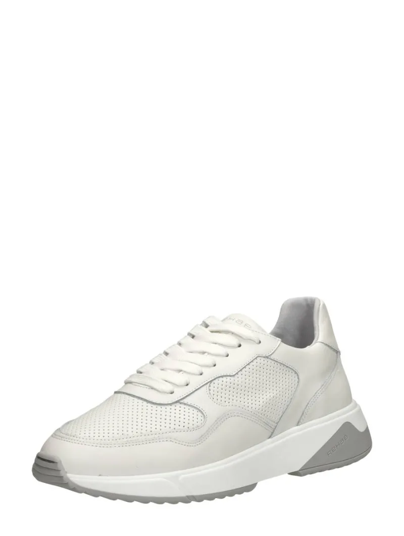 Rehab Booster Prf Lthr, lage sneakers voor heren in wit, foto 2 van 2