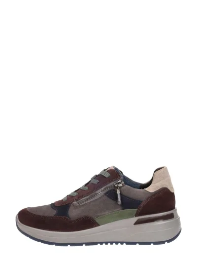 Ara Garda, lage veterschoenen voor dames in bordeaux, foto 1 van 4