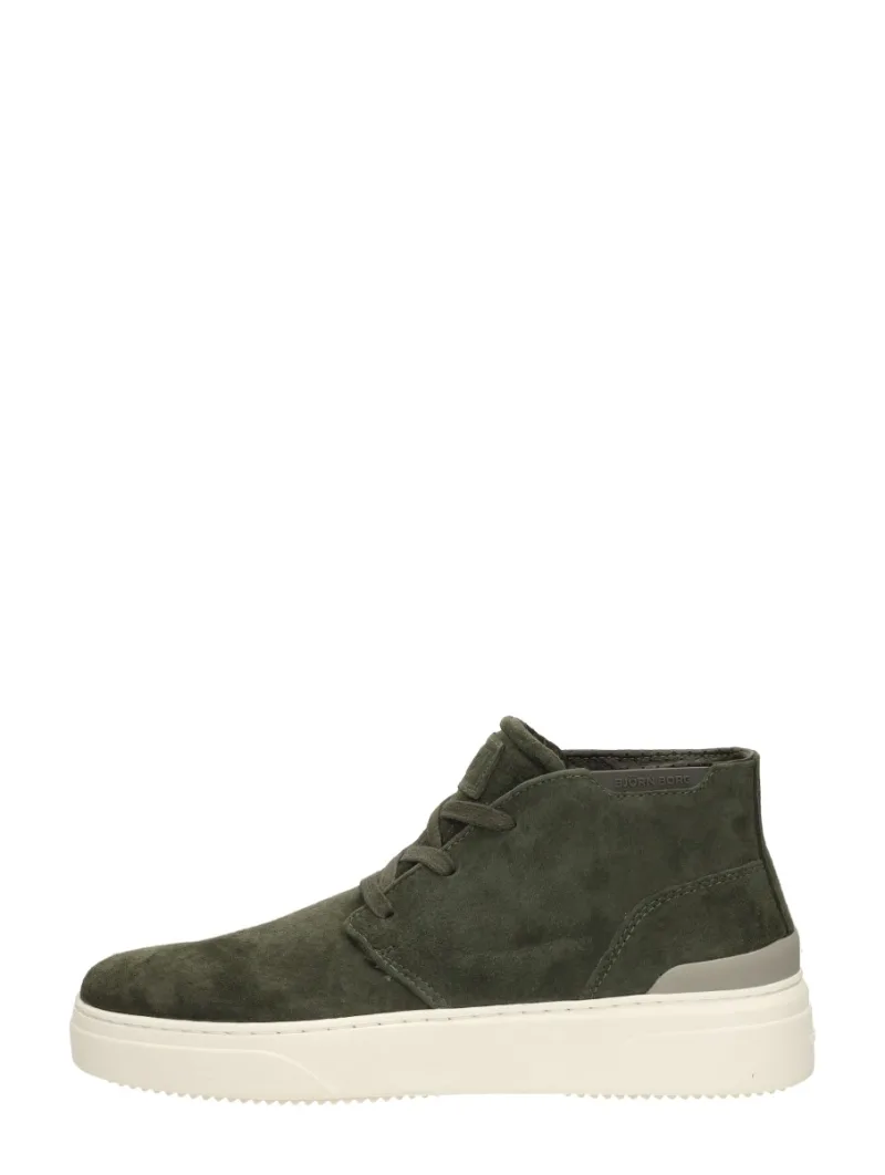 Bjorn Borg T1960 Tennis Chukka M, hoge veterschoenen voor heren in groen