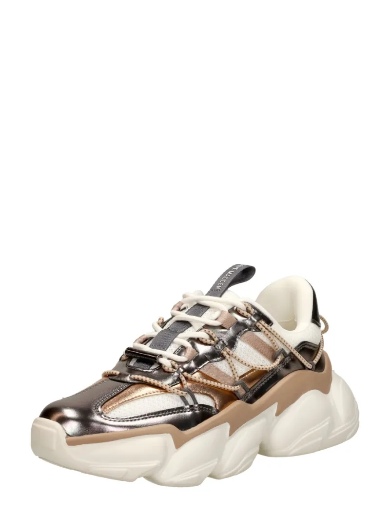 Steve Madden Spectator, lage sneakers voor dames in brons, foto 2 van 2