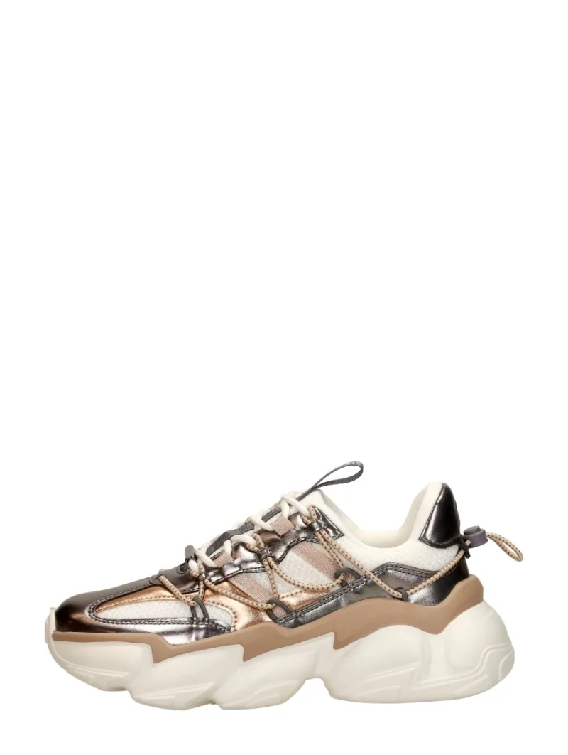 Steve Madden Spectator, lage sneakers voor dames in brons, foto 1 van 4