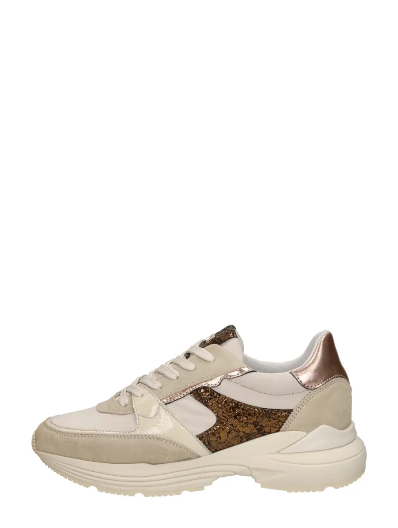Red Rag Sneakers Laag, lage sneakers voor dames in beige
