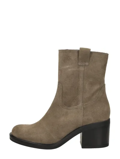 Red Rag Enkellaarsjes Hak, enkellaarsjes hak voor dames in taupe, foto 1 van 4
