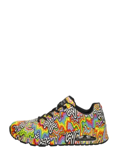 Skechers Jen Stark: Uno - Infinite Drip Kleuren, lage veterschoenen voor dames, foto 1 van 4