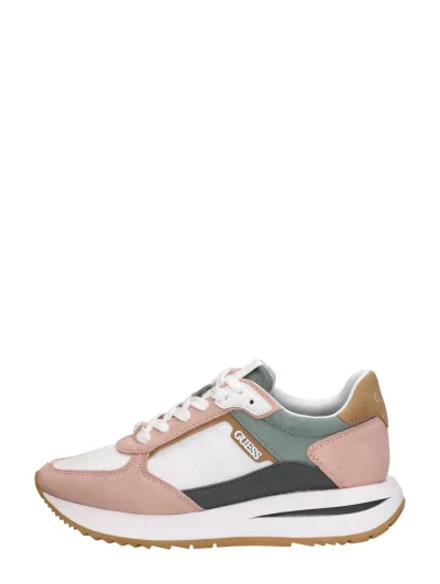 Guess Energy 2, lage sneakers voor dames in wit, foto 1 van 4