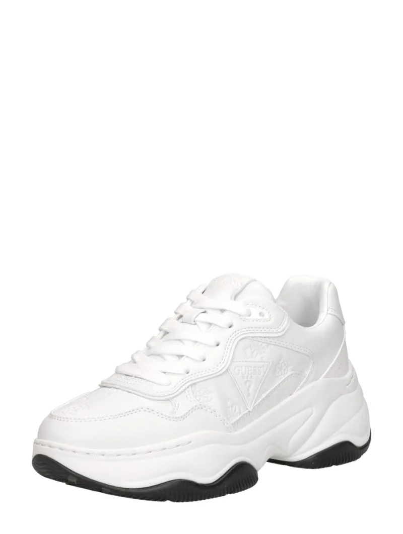 Guess HAPYY, lage sneakers voor dames in wit, foto 2 van 2