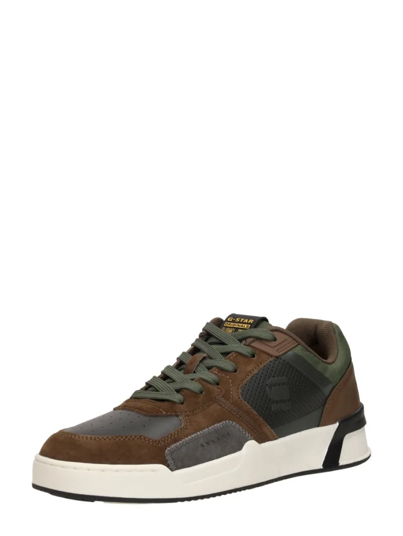 G-Star Carrick Cup Low M, lage sneakers voor heren in groen, foto 2 van 2