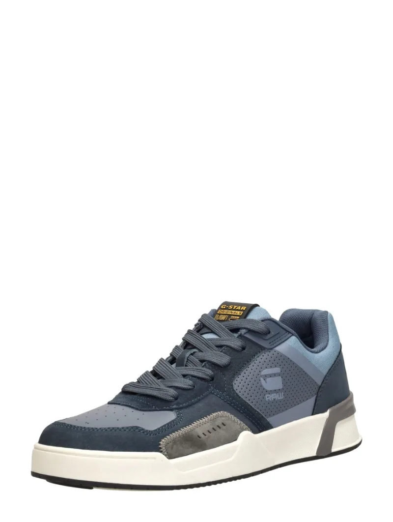 G-Star Carrick Cup Low M, lage sneakers voor heren in blauw, foto 2 van 2