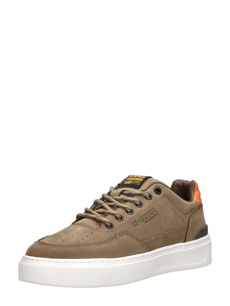 G-Star Rovic Cup Low M, lage sneakers voor heren in taupe, foto 2 van 2