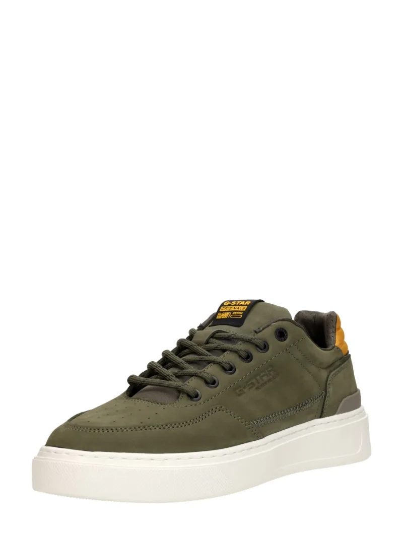 G-Star Rovic Cup Low M, lage sneakers voor heren in groen, foto 2 van 2