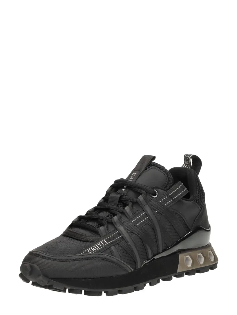 Cruyff Fearia, lage sneakers voor jongens in zwart, foto 2 van 2