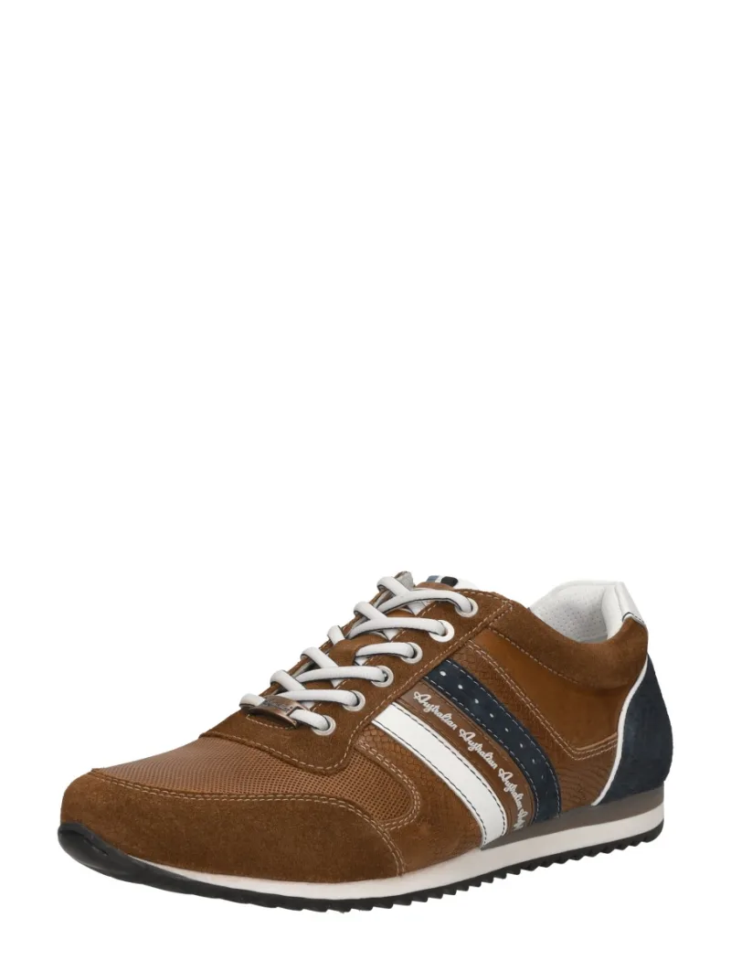 Australian Camaro, lage veterschoenen voor heren in cognac, foto 2 van 2